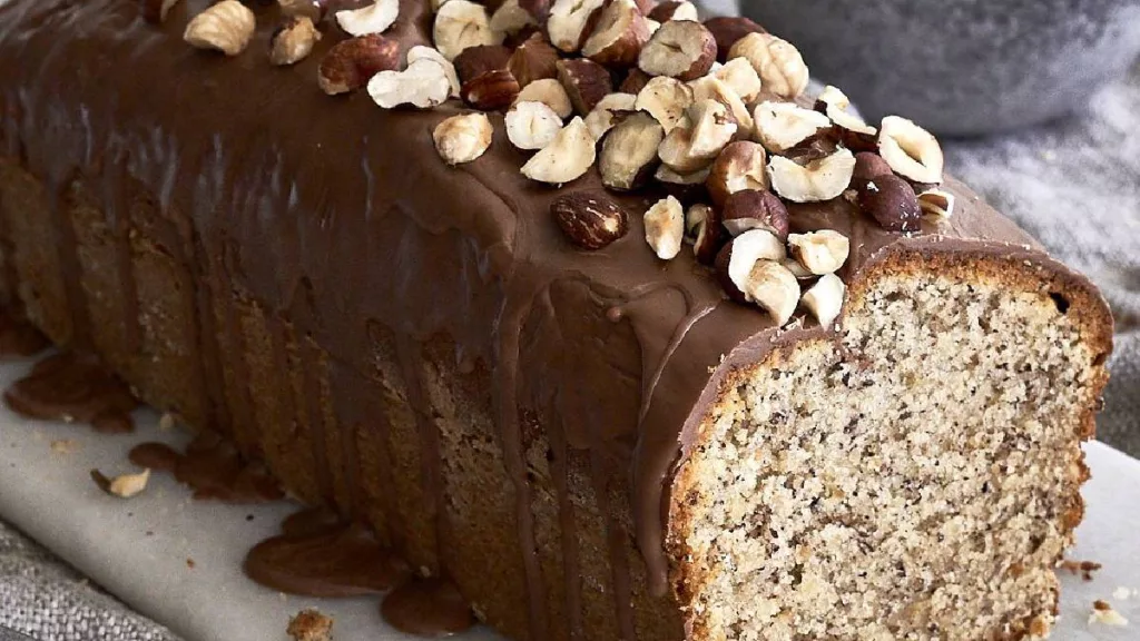 Cake à la Noisette et au Chocolat