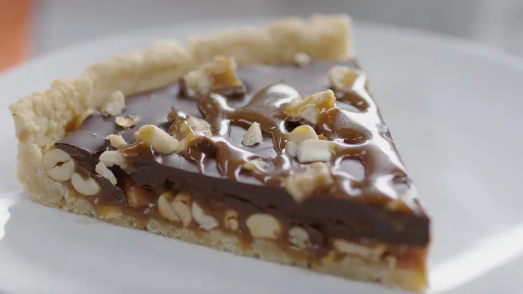 Snickers karamel tart